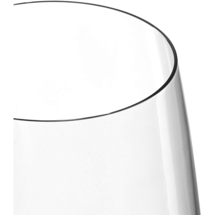 Leonardo Ciao+ Red Wine Glasses, Set of 6, Red Wine Goblets with Drawn Stem, Dishwasher-Safe Wine Glasses, Height 22.5 cm, 610 ml, 061449