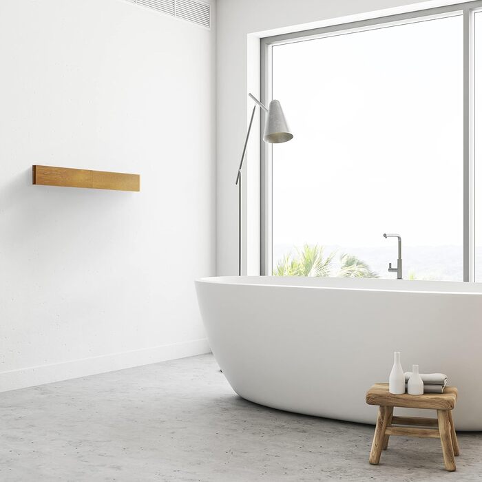 Настінна сушарка для білизни, розсувна, чорна, 70 см