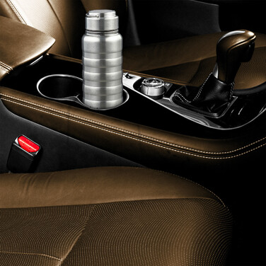 Relaxdays Stainless Steel Drinking Bottle 400 ml