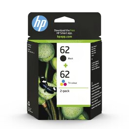 Оригінальні картриджі для принтера HP 62 (чорний та кольоровий), комплект 2 шт.