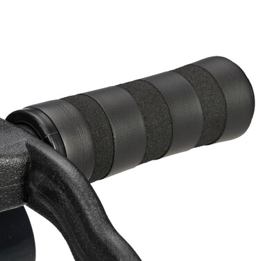 Relaxdays Abdominal Roller with 5 Wheels and Knee Pad