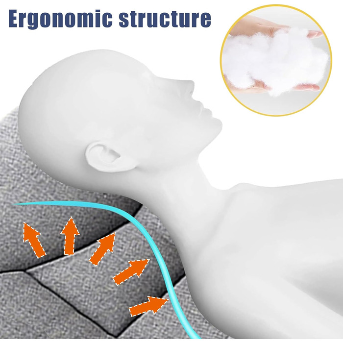 Розкладне ліжко-крісло для кемпінгу з матрацом, 6 положень спинки, ліжко для риболовлі, туристичне ліжко XXL, 65x190x30 см, односпальне, для гостей, сіре (2 шт.)
