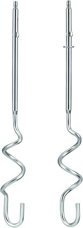 Міксер ручний Moulinex Quickmix HM3108, 300 Вт, 5 швидкостей, 2 насадки, нержавіюча сталь, чорний