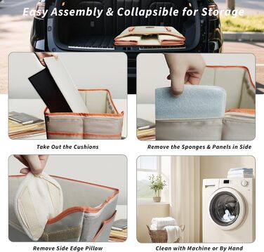 Автокрісло для собак Threedokke - зручне та безпечне автокрісло для маленьких собак до 6 кг (Khaki)