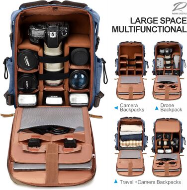 Рюкзак для фотокамери Padwa Lifestyle з воскованого полотна, 16