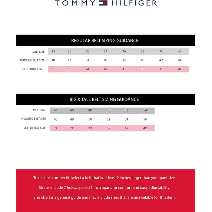 Чоловічий шкіряний ремінь Tommy Hilfiger з логотипом, коричневий