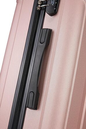 Чемодан Flexot® F-2045, 3-кількісний набір, ручна поклажа, рожеве золото