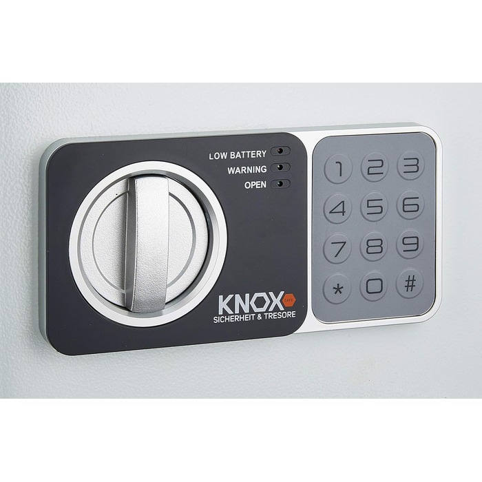 Сейф-скриня для ключів KNOXSAFE KEYLOCKER 1 на 30 ключів з брелоками, білий (28 x 30 x 10 см)