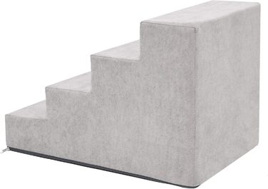 Східні сходинки для собак та котів Tiertreppen - 4 сходинки, висота 40 см, матеріал - дерево (Asche)