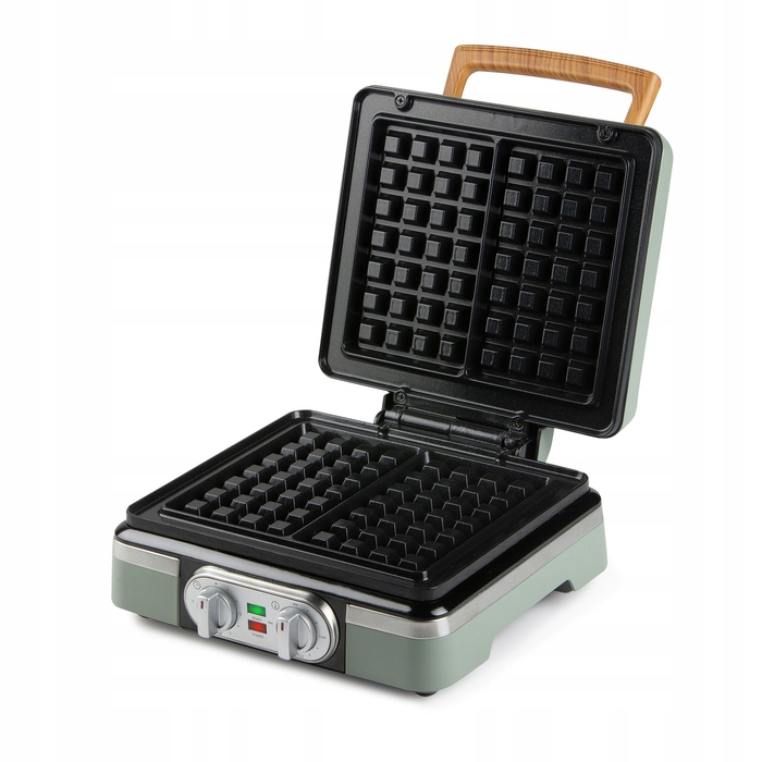 Вафельниця Domo DO9279W, 1520 Вт, зелена