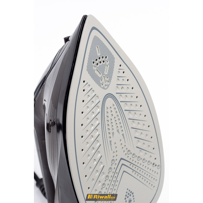 Парова праска з функцією самоочищення, керамічним покриттям та високою потужністю RIWALL