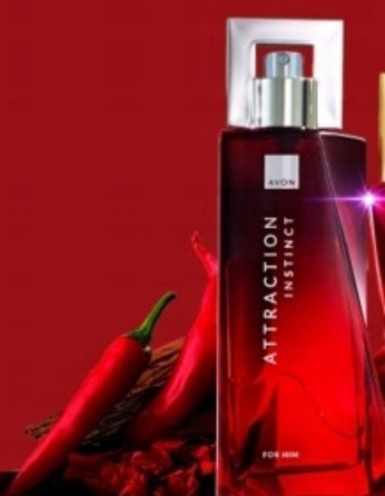 Чоловіча туалетна вода AVON Attraction Instinct, 75 мл