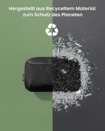 Органайзер для кабелів tomtoc: компактна сумка для аксесуарів та гаджетів