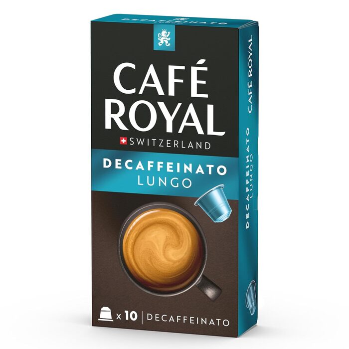 Кава Café Royal Hazelnut (фундук), декафеїнована, сумісна з Nespresso®, 100 капсул (Lungo)