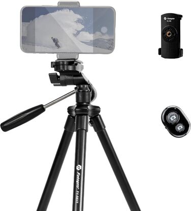 Штатив для відеокамери Fotopro X-Airfly з рідкосиропним кріпленням, поворотним голковим підшипником, матеріал: вуглеволокно, колір: сірий, максимальне навантаження: 15 кг, висота до 40 дюймів (102 см), для DSLR-камер