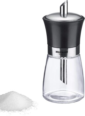 Дозатор для цукру Westmark Blacky, 190 мл, скло/нержавіюча сталь/пластик