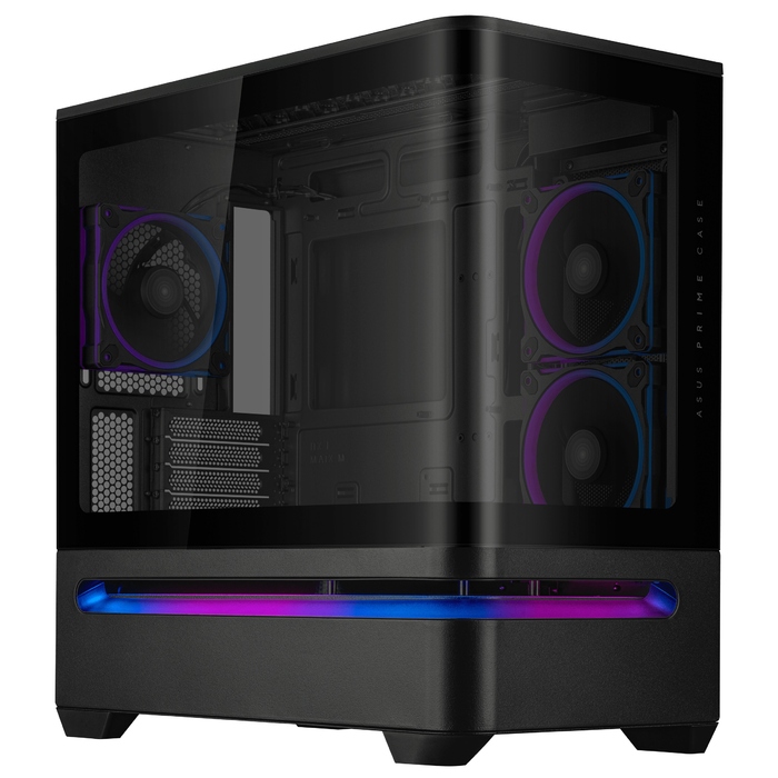 Корпус ASUS PRIME AP202 TG ARGB Midi Tower, чорний