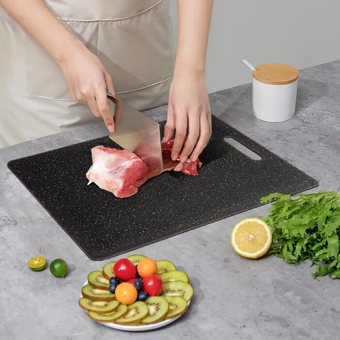 Набір з 3 дерев'яних обробних дощок ASelected для кухні: овочі, фрукти, м'ясо