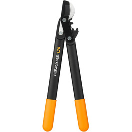 Секатор Fiskars PowerGear II L70 для свіжої деревини, антипригарне покриття, загартована сталь, 46 см, чорний/помаранчевий, 1002104
