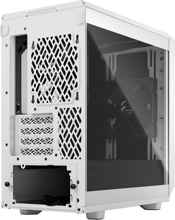 Корпус Fractal Design Meshify 2 Mini White TG Clear Tint - міні-корпус з прозорим склом