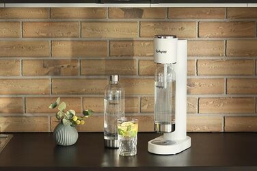 Водопровідна система Sodapop Cooper: стильна та компактна модель (44.9 см, білий, з PET-пляшкою)