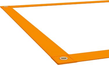 Набір для аджиліті PawHut для собак, 8 предметів, для вулиці, з тканинними стовпчиками, регульоване кільце для стрибків, бар'єри, зона відпочинку, тенісні м'ячі, свисток, шорти для тренувань