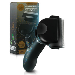 Щітка для котів та собак BluePet 2.0 для короткошерстих порід - видаляє відмерле волосся та підшерсток. Ідеальна для линяння (Limited Edition)