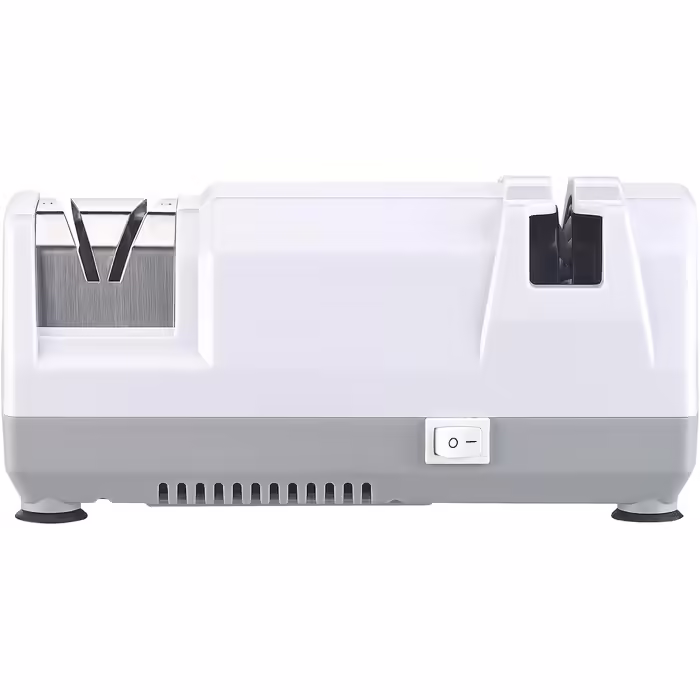 Rosenstein & Söhne Sharpener: Electric Professional Diamond Sharpener, Coarse and Fine Grit, 40 W (Manual Sharpener, Knife Sharpening Machines, Grinding Wheels)