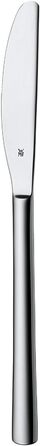 WMF Palermo Cutlery Set, 12 Place Settings, 60-Piece Dinner Set, Monobloc Knives, Cromargan Stainless Steel Polished, Shiny, Dishwasher Safe