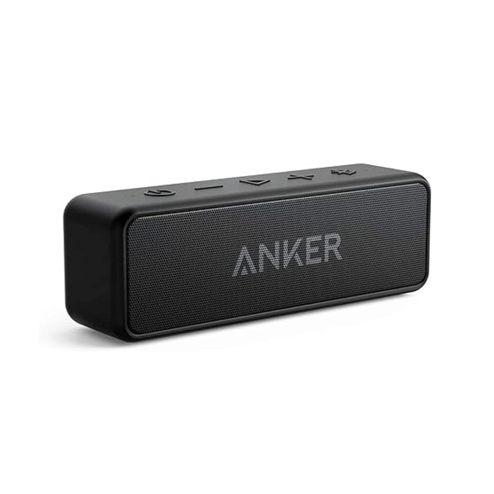 Anker SoundCore 2 Bluetooth колонка: Водонепроникна (IPX7), 24 год, 20м, з мікрофоном, чорна