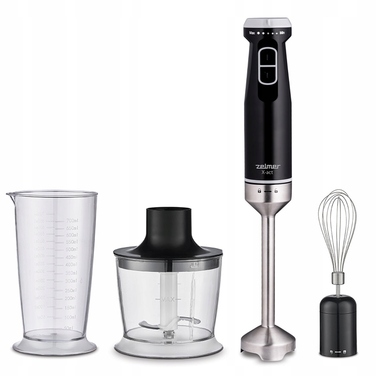 Ручний блендер Zelmer ZHB4632 X-Act, 1200 Вт, чорний