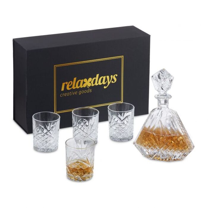 Relaxdays 5-Piece Whisky Set