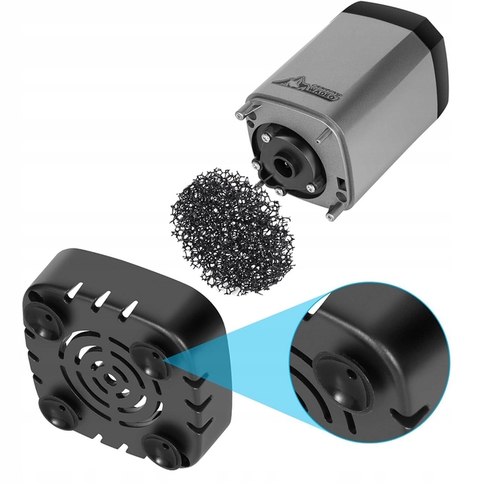 Кемпінговий душ із піщаним фільтром та функцією очищення дна, 3 режими роботи форсунки