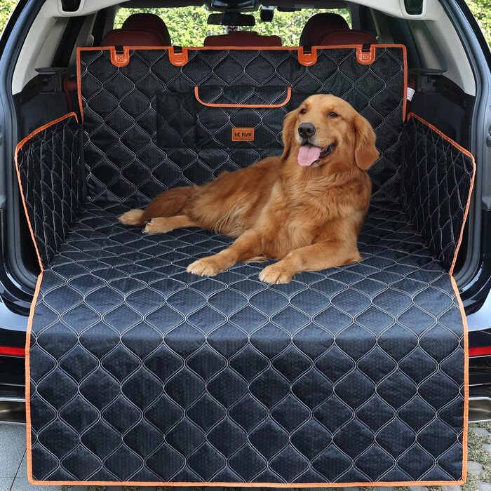 Захисна ковдра для собак у багажник авто KYG, 185x105 см, водовідштовхувальна, з захистом бокових панелей та краю, універсальна