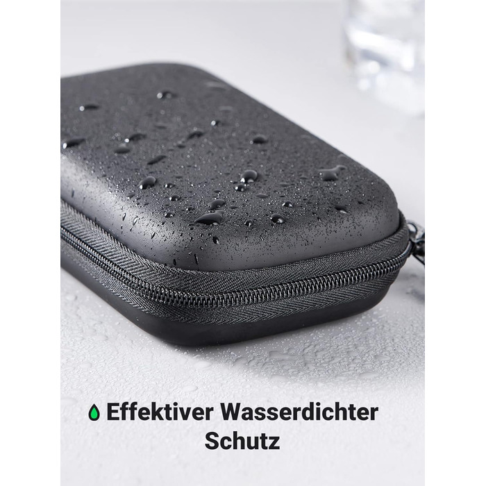 Чохол UGREEN для SSD/HDD 2.5' з органайзером для кабелів, Powerbank та USB-накопичувачів