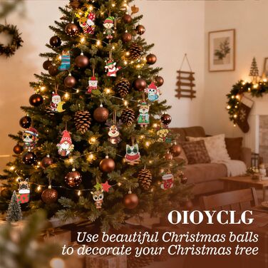 Набір прикрас на ялинку 101 шт. Пластикові кулі Рожеве золото Матові, Блискучі, з Гліттером, Ялинкові стрічки, Декор для дому та свят