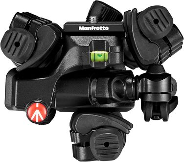 Штатив Manfrotto Befree Advanced 3-Way з тріножкою та fluid head з алюмінію для камер та відеокамер до 6 кг, ультракомпактний, аксесуари для фото та відео