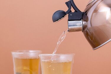 Чайник La Cafetière з нержавіючої сталі, ефект міді, 1.3 л, коричневий