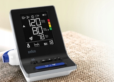 Тонометр на плече Braun ExactFit 3 BUA6150 з функцією визначення аритмії та чохлом