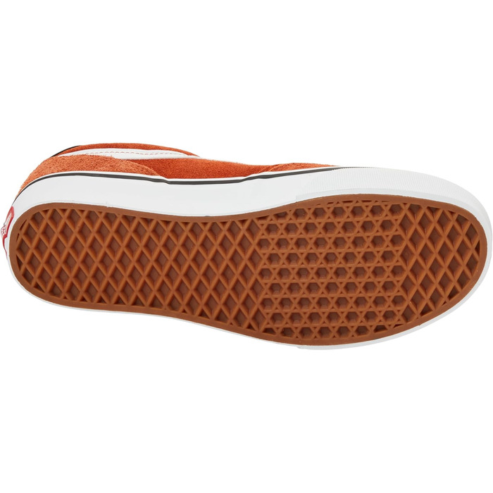 Чоловічі кросівки Vans Brooklyn з замші, чорний/асфальт (43 EU, Burnt Orange)