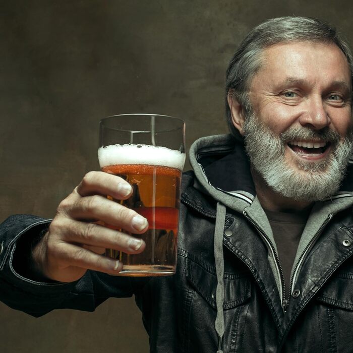 Набір пивних келихів Biergläser 590 мл (6 шт) - Кришталеві келихи для пива, пшеничного пива, подарунок чоловікові - можна мити в посудомийній машині