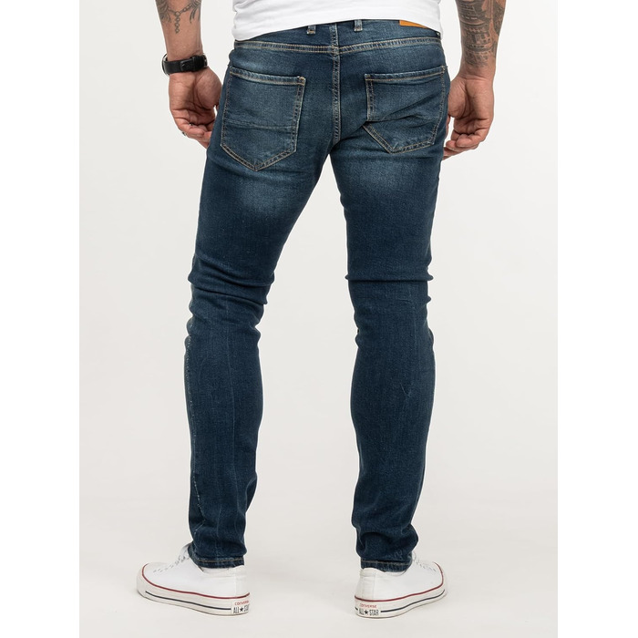 Чоловічі джинси Rock Creek Slim Fit M21 (36W/34L, темно-сині) - Оригінал