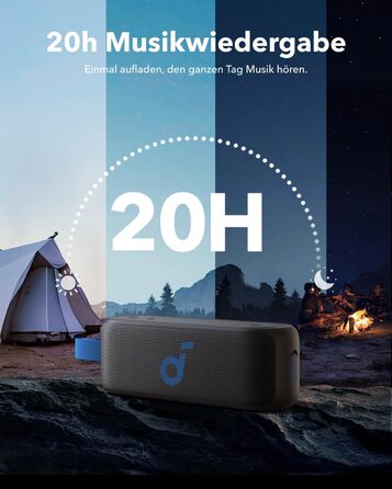 Soundcore Select 3: Портативна Bluetooth колонка з потужним звуком, BassUp™ та IPX7 захистом