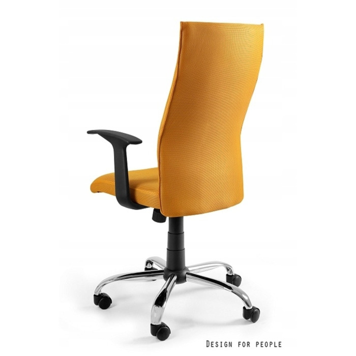 Офісне крісло Black On Black Yellow Unique