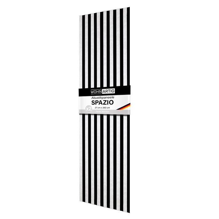 Акустичні настінні панелі SPAZIO (набір 2 шт) 260x54 см, колір Мармур 149, стіновий декор з акустичного фетру
