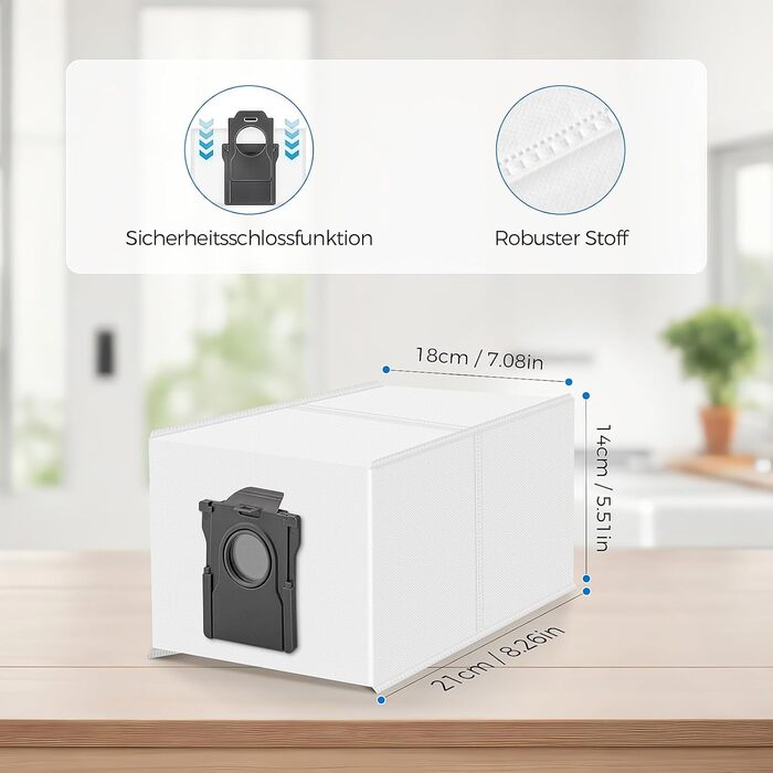 Комплект аксесуарів TriCut для роботів-пилососів Dreame L10s Ultra Gen 3 / L50 Ultra / X40 Ultra / L40 Ultra / X40 Master / Mova P50 Pro Ultra: 6 пилозбірників, 4 бічні щітки, 4 серветки для вологого прибирання, 4 фільтри, 1 основна щітка (D20)