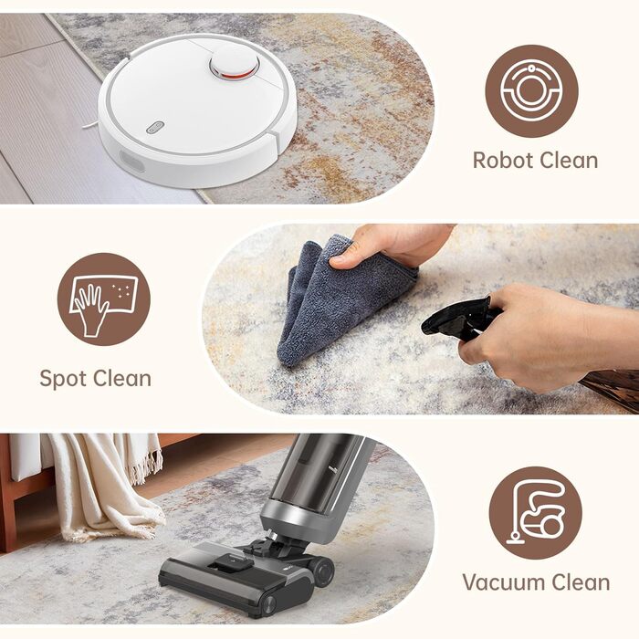 Теплый ковер для гостиной, спальни, столовой, нескользящий, мягкий ковер с коротким ворсом, абстрактный серый стильный ковер для легкой чистки (Абстрактный серый, 160 x 200 см).