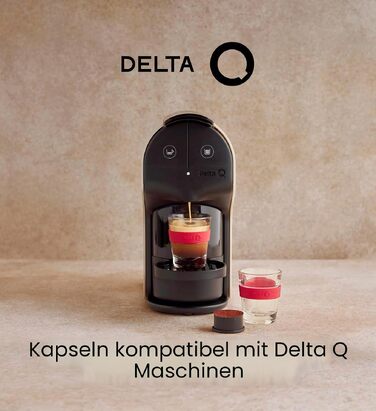 Кавові капсули Delta Q Espresso, інтенсивність 8, смак смажених горіхів та фруктів, 100 капсул