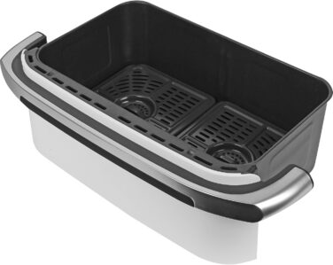 Фритюрниця Ninja Foodi FlexDrawer AF500EUWH біла, з функцією FlexDrawer