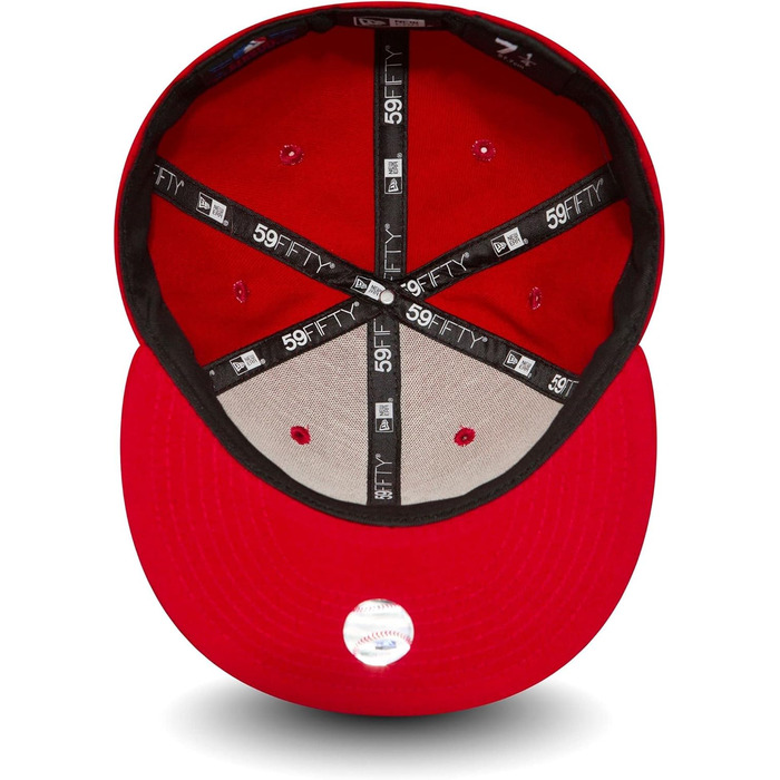 Кепка New Era MLB Basic Atlanta Braves 59 Fifty Fitted червона, розмір M